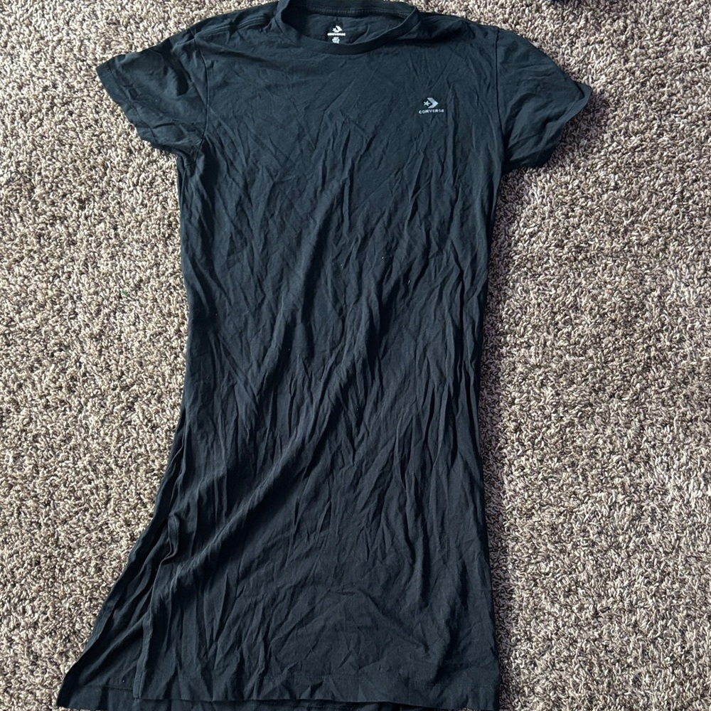 Converse Black Short Sleeve Women's Tee